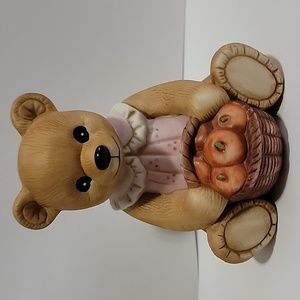 Homco Porcelain Teddy Bear
